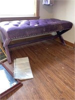 Purple Dressing Bench (45" Wide)