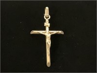 800 Silver Crucifix Pendant 2.6gr