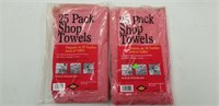 Two Bags of Shop Towels