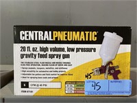 Central pneumatic 20 ounce high volume low