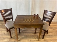 Game Table Minor Wear w/2 Side Chairs