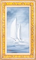 Vere Henry Seascape Scene Oil on Canvas