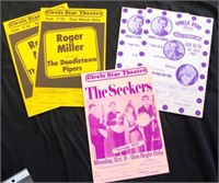 USA Circle Star Theatre flyers "The Seekers"