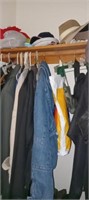 Contents of closet