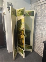 Painted room divider