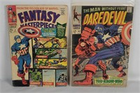 Vtg Daredevil #43 & Fantsy Masterpieces #5
