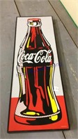 Coca Cola  30 1/2 inches X  10 1/2 inches