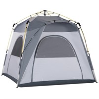 $163  Outsunny 7.8x7.8 ft. Pop Up Tent with Bag