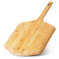 Pizza Peel 16 Inch, Natural Bamboo Pizza Peel Pizz