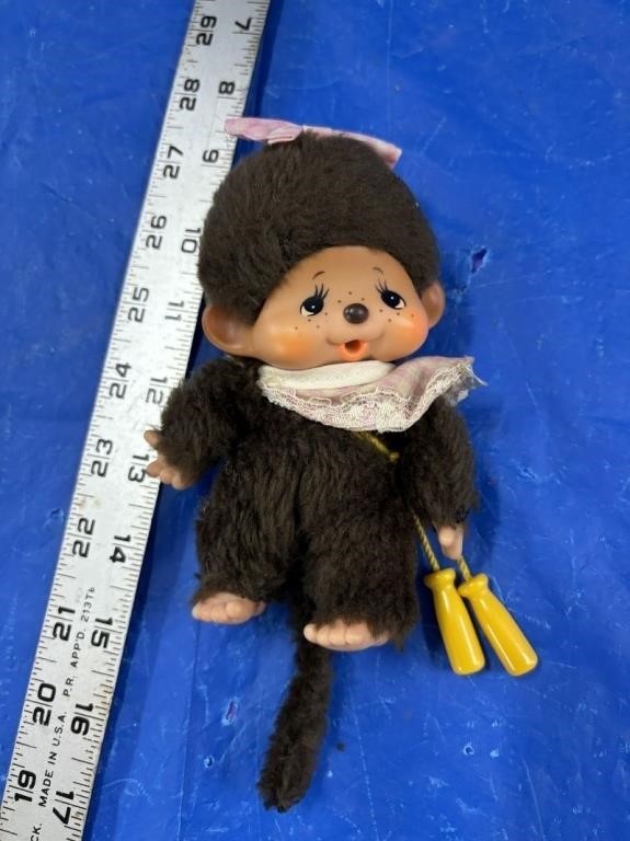 WW! Vintage Collectible Monchhichi Figure