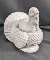 Turkey Ceramic Jar w/Lid