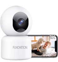 ($39) Funovation 2K/3MP Indoor Camera for Home