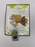 Fanciful Flights 'Gardener' Karen Rossi Lapel Pin