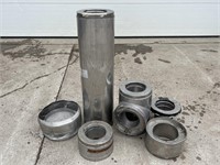 Lot of insulated stove pipe