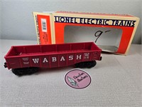 Lionel Wabash Gondola Train Car