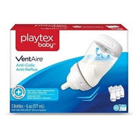 3 PACK Playtex Baby VentAire Bottle