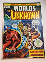 MARVEL COMICS WORLDS UNKNOWN #1 MID GRADE KEY