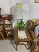 2-End Tables and lamps