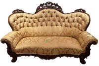 VICTORIAN WALNUT ROCOCO STYLE COUCH