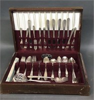 Nobility Plate Flatware and Case