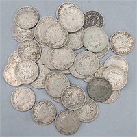 (40) 1910 Liberty V Nickels