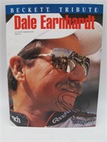 BECKETT TRIBUTE MAGAZINE SIGNED BY DALE EARNHARDT