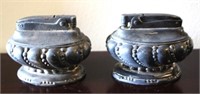 Pair of Ronson Tabletop Lighters - 3 x 2.5