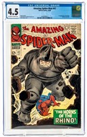 Comic Book The Amazing Spider-Man #41 Graded 4.5