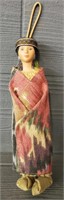 Vintage Indian Blanket Doll