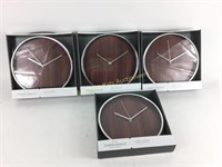 Four brand new clocks