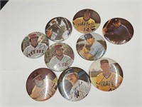 3" Baseball Vintage Buttons 1978- 1981