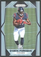 Rookie Card Shiny Parallel D'Onta Foreman