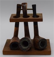 Pipe Stand w/ 3 Pipes