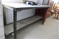 Steel workbench