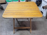 Timber Wood Camping Dining Table