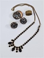 Vintage Czech Necklace, Vogue Ring & More