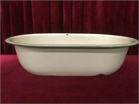 Vintage Enamelware Wash Tub