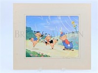 THE PRACTICAL PIG ANIMATION CEL