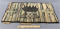 Folk Art Tapestry Hook Rug
