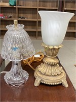 Princess House Glass Vanity Light & Heavier One