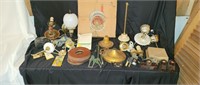 Vintage Lamp and Electrical Parts