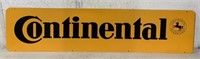 Continental double sided metal sign