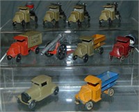 10Pc TootsieToy Vehicle Lot, Many C-Cab Macks