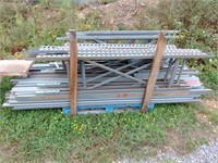 Pallet Racking, 18) 2' x 5' Uprights, Can be