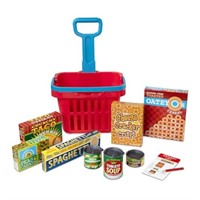 Melissa & Doug Fill and Roll Grocery Basket Play