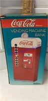 Coca-cola vending machine bank