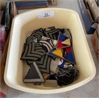 Small Tub of Military Patches