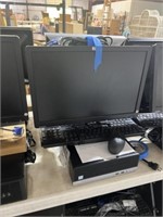 HP PRO DESK COMPUTER , MONITOR & KEYBOARD