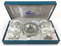 Raimond Silverplate Cups & Saucers