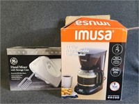 IMUSA 12 Cup Programmable Coffeemaker, General